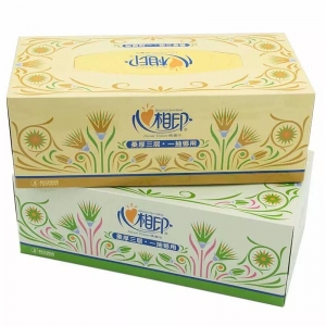 心相印 FT18090 盒装抽纸 3层*90抽/盒 6盒/提