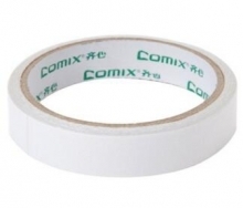 齐心（COMIX）MJ1810 棉纸双面胶带18mm*10y (9.1米)