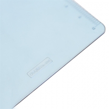得力（deli） 9256 透明塑料板夹 A4 颜色随机 20个/箱