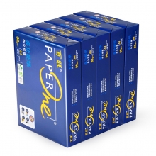 百旺（PAPERONE）复印纸 A4 80g 500p 5包/箱 蓝色包装 5包/箱