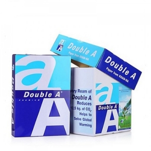 达伯埃（DoubleA） A4打印复印纸 80g  500张/包  5包/箱 整箱白色