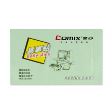 齐心（COMIX）  D6004 易事贴便签本便利贴 76*127 100张/本