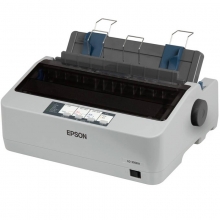 爱普生（EPSON） LQ-300KH 针式打印机 卷筒简约型单据 80列(1+3层拷贝） 有线网络 白色 1年保修