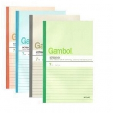渡边（Gambol） G6607/6603 B5 60页无线胶装笔记本 图案随机 6本/包 （计价单位：本）