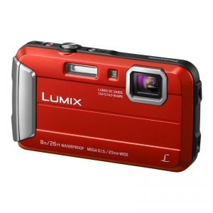 松下（Panasonic）TS30数码相机/运动相机/四防相机 TS25升级版 红色