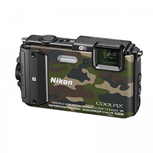 尼康 Nikon COOLPIX W300s 防水、防震（耐冲击）、防寒、防尘 数码相机 （迷彩色）