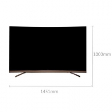 海信（Hisense） LED65MU8600UC 65英寸4K曲面智能电视
