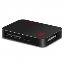 川宇 C399 USB3.0高速多功能合一读卡器支持SD/CF/MS 100cm加长版