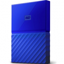 西部数据（WD） New My Passport USB3.0移动硬盘2.5英寸 1T 蓝色 (1T蓝色)