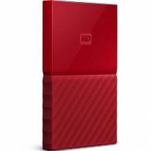 西部数据（WD） New My Passport USB3.0移动硬盘2.5英寸 1T 红色