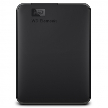 西部数据（WD） 金属版USB3.0超便携移动硬盘 2.5英寸 1TB(曜石黑)