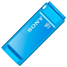 索尼（SONY） USM16X/L 精致系列 USB3.0独立防尘盖设计U盘 16GB 蓝色 (16G 蓝色)
