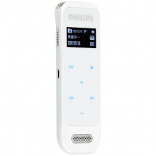 飞利浦 PHILIPS VTR6600 8GB 高清触摸微型数字降噪录音笔 白色