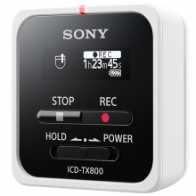 索尼 SONY ICD-TX800 数码录音播放器 内置蓝牙遥控 16G机身内存 白