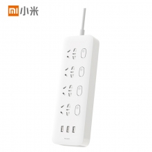 小米（MI）米家四位四控插线板 （含3口USB2A快充）