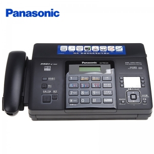 松下（Panasonic）KX-FT876CN 传真机 热敏纸复印传真机办公家用电话一体机中文显示（黑色）