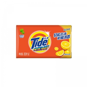 汰渍（TIDE） 全效360度柠檬洗衣皂126g*4