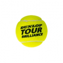 登路普DUNLOP网球 TOUR BRILLIANCE 3粒塑罐比赛训练网球 602196