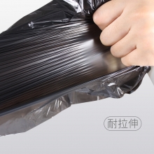 诚和致远（chzy） 黑色平口垃圾袋 （50CM*60CM 100个/卷）