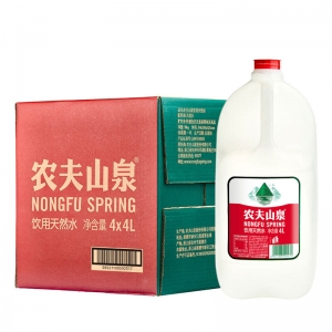 农夫山泉（NONGFU SPRING）饮用天然水 4L*4桶