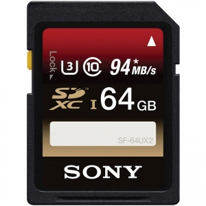 索尼（SONY） 94MB/S Class10 SF-64UX2 SD 存储卡（64GB）