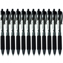 晨光（M&G） H1801 金品按动中性笔 0.5mm 12支/盒（黑色） （计价单位：支）
