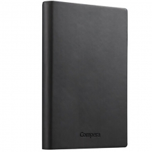 齐心（COMIX）C8022 A5 软皮笔记本 154页（灰色）