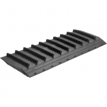 国产 21孔装订夹条 100根/盒 黑色（7.5mm）