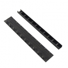 国产 21孔装订夹条 100根/盒 黑色（12.5mm）