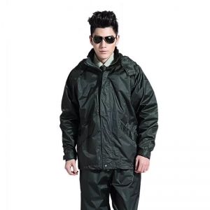 Hoscene 07式 武警特警消防分体式雨衣套装