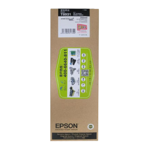爱普生（EPSON） S40680/60680/80680系列原装墨盒 T8931 黑色