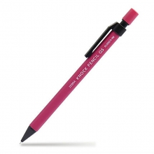 斑马（ZEBRA） RUBBER-100 六角磨砂杆自动铅笔 0.5mm 颜色随机 10支/盒 （计价单位：支）