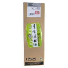 爱普生（EPSON）S040680 S80680原装墨盒高容量(700ML) T8937淡黑色墨盒