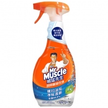 威猛先生（Mr Muscle） 厨房油污清洁剂 500g/瓶(淡雅花香)