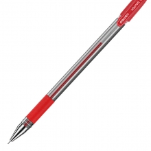 得力（deli） S55 全针管中性笔 0.5mm 12支/盒 ( 红色) （计价单位：支）