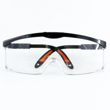 霍尼韦尔（Honeywell）100110护目镜 S200A系列 黑色透明镜片 男女防风 防沙 防尘 防雾 骑行眼镜 10副/盒