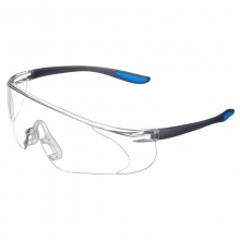 霍尼韦尔 HONEYWELL 300110护目镜S300A蓝款透明镜片男女防风防沙防尘防雾骑行运动眼镜10副/盒