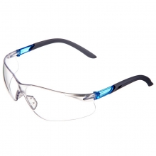 霍尼韦尔 HONEYWELL 300310护目镜S300A蓝款透明镜片男女防风防沙防尘防雾骑行运动眼镜10副/盒