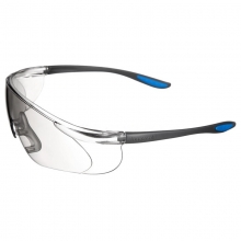 霍尼韦尔 HONEYWELL 300112护目镜S300A蓝款银色镜片男女防风防沙防尘防雾骑行运动眼镜10副/盒