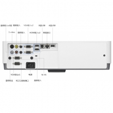索尼（SONY）VPL-EW435 投影仪 投影机办公(高清宽屏 3100流明 1.3倍变焦 防尘设计）