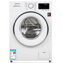 创维（Skyworth）F80CD 8公斤变频滚筒洗衣机 14种洗涤模式 白色