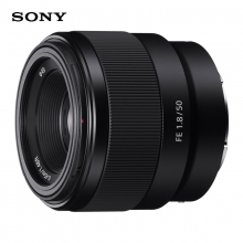 索尼（SONY）FE 50mm F1.8 全画幅标准定焦微单相机镜头 E卡口（SEL50F18F）