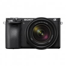 索尼（SONY）ILCE-6500M 微单APS-C数码相机 SEL18135镜头套装（约2420万有效像素 4K视频 A6500M）黑色