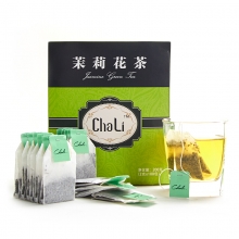 茶里（CHALI）茉莉花茶 茉莉花绿茶茶包 100包/盒