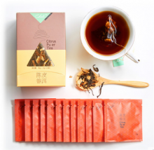 茶里（ChaLi） 陈皮普洱茶 袋泡茶 普洱茶叶盒装 12包