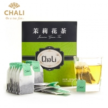 茶里（CHALI）茉莉花茶 茉莉花绿茶茶包 100包/盒
