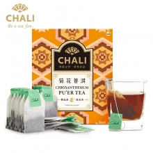 茶里（CHALI）菊花普洱袋泡茶包 云南熟茶菊花茶 100包/盒