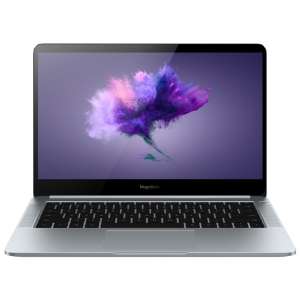 荣耀MagicBook VLT-W50 14英寸轻薄窄边框笔记本电脑触屏版（i5-8250U 8G 256G MX150 2G独显 FHD IPS Office）冰河银