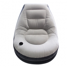 INTEX 68564 单人休闲充气沙发（沙发+脚凳+充气泵）