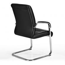中伟 电脑椅会议椅家用 会客椅 黑色
